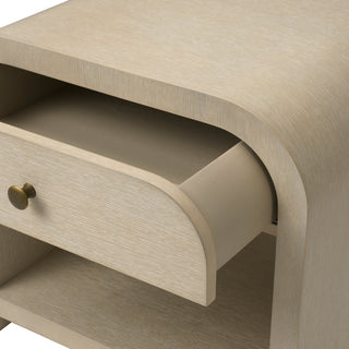 Nightstand Rhodes washed oak veneer