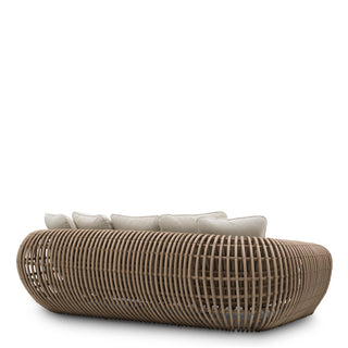 Outdoor Sofa Siderno viola sand faux rattan