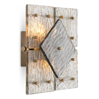 Wall Lamp Hestia vintage brass finish