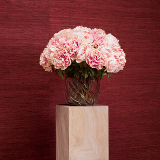 Bouquet of Peonies pink tones real touch 48 pcs/2 varieties