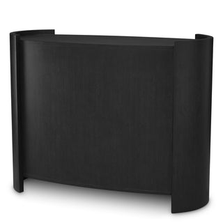 Drawer Dresser Splendora charcoal grey oak veneer bronze finish