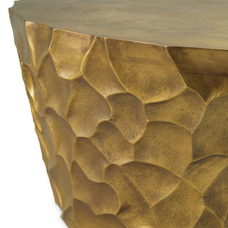 Coffee Table Fiorentino vintage brass finish