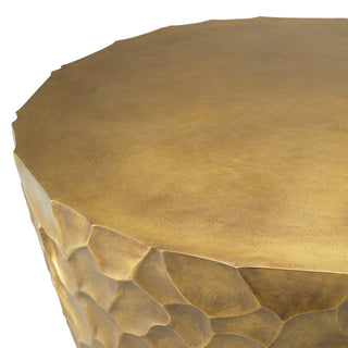 Coffee Table Fiorentino vintage brass finish