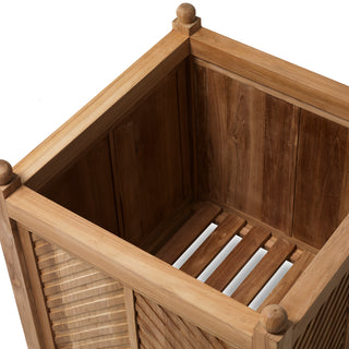 Outdoor Planter Stanmore natural teak