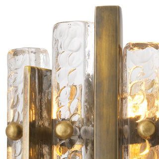 Wall Lamp Leonora vintage brass finish
