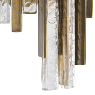 Wall Lamp Leonora vintage brass finish