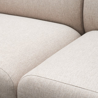 Eucalyptus Veneer Upholstered Sofa Sebastian