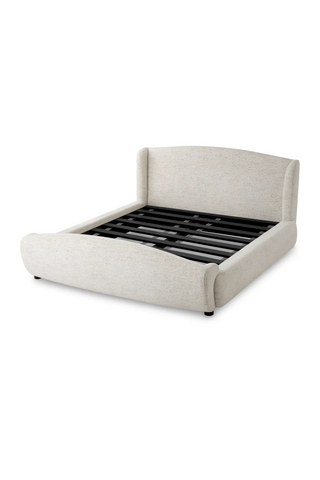 Bed Frame Mellory Queen size seashell off-white Seashell off-white