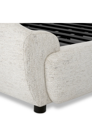 Bed Frame Mellory Queen size seashell off-white Seashell off-white