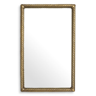 Vintage Brass Mirror Salvi