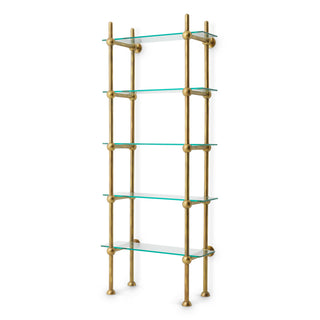 Wall Cabinet Monforte vintage brass finish