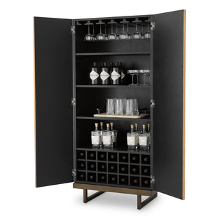 Bar Cabinet Wexford natural oak veneer eucalyptus veneer