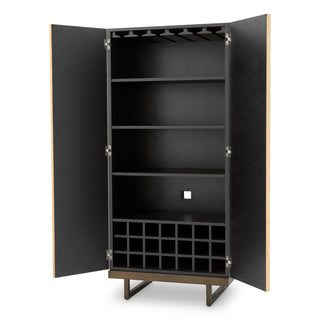 Bar Cabinet Wexford natural oak veneer eucalyptus veneer
