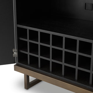 Bar Cabinet Wexford natural oak veneer eucalyptus veneer