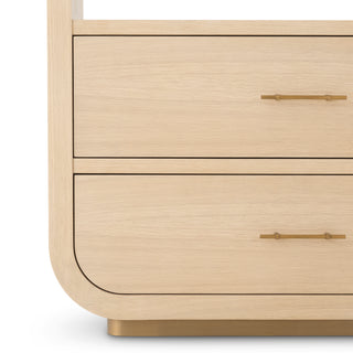 Cabinet Quinton natural oak veneer