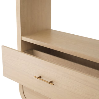 Cabinet Quinton natural oak veneer