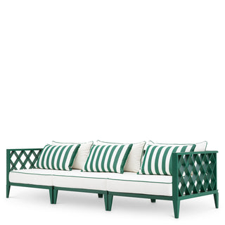 Outdoor Sofa Ocean Club L green blaise off-white florent green