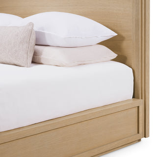 Oak Canopy King Bed Tribeca
