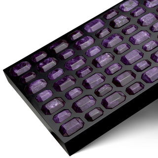 Box Lucida L faux amethyst