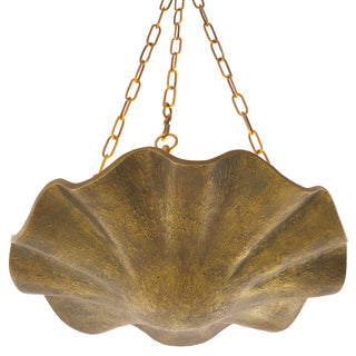 Chandelier Aurelia vintage brass finish