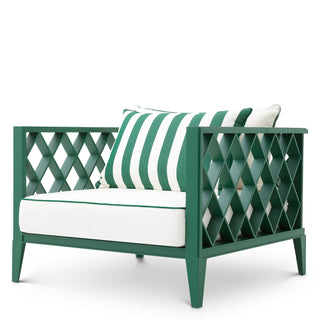 Metal Outdoor Armchair Ocean Club