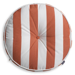 Round Outdoor Cushion Florent Orange