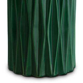 Table Lamp Amarello green ceramic incl shade