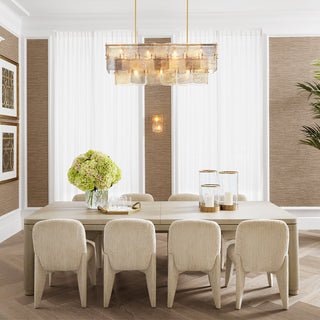 Extendable Dining Table Atelier L washed oak veneer