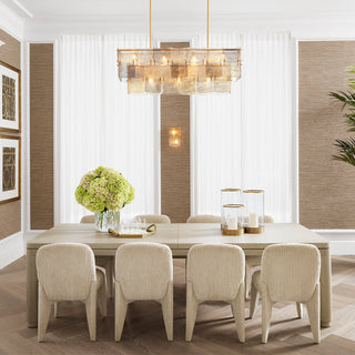 Extendable Dining Table Atelier S washed oak veneer