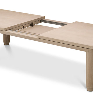 Extendable Dining Table Atelier L washed oak veneer
