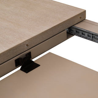 Extendable Dining Table Atelier L washed oak veneer