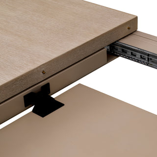 Extendable Dining Table Atelier S washed oak veneer