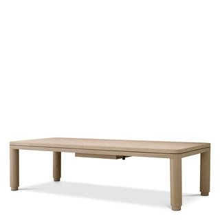 Extendable Dining Table Atelier S washed oak veneer