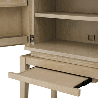 Bar Cabinet Borchard washed oak veneer