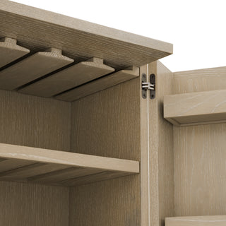 Bar Cabinet Borchard washed oak veneer