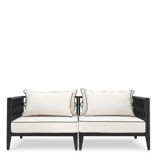Outdoor Sofa Ocean Club S black sunbrella canvas