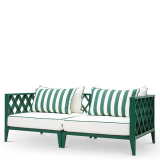 Outdoor Sofa Ocean Club S green blaise off-white florent green