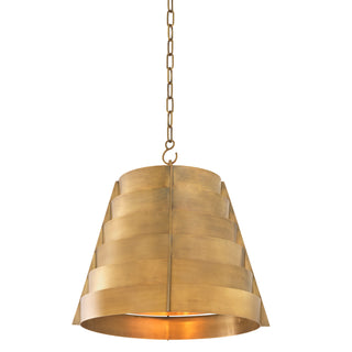 Pendant Fitzroy vintage brass finish