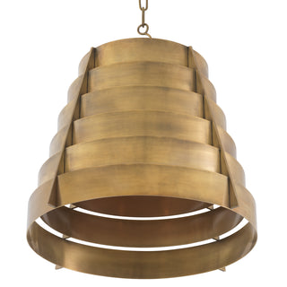 Pendant Fitzroy vintage brass finish