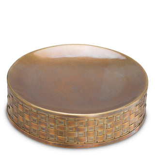 Bowl Lausanne vintage brass finish