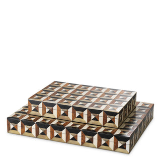 Box Marwood S brown black white