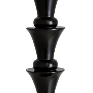 Floor Lamp Arabella piano black finish incl shade