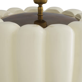 Table Lamp Barocco off-white finish incl shade