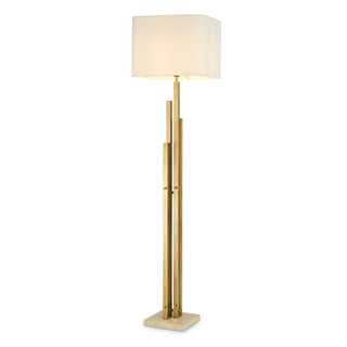 Vintage Brass Floor Lamp Destino