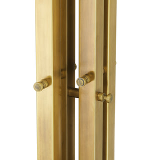 Floor Lamp Destino vintage brass finish incl shade
