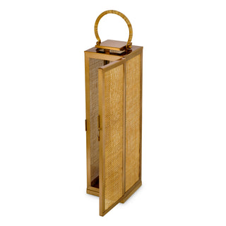 Hurricane Georgian XL vintage brass finish bamboo handle