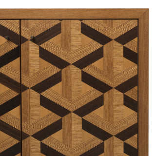 Dresser Rubicon oak veneer
