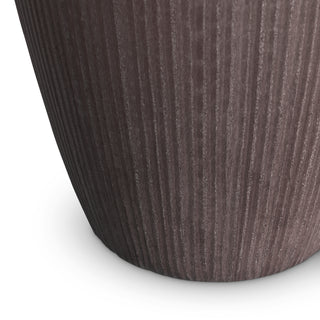Vase Isandro XL stone finish glass