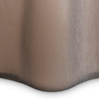 Vase Trivium sand color glass