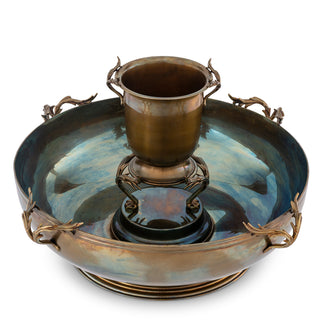 Champagne Cooler Prestige XXL vintage brass finish